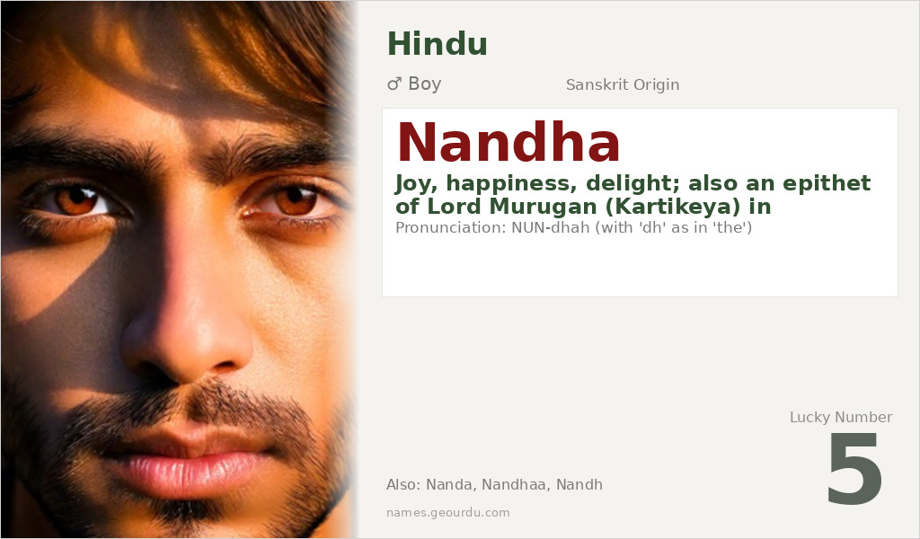 Nandha Name Meaning and Details