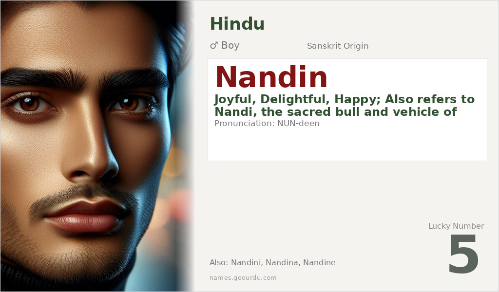 Nandin Name Meaning and Details