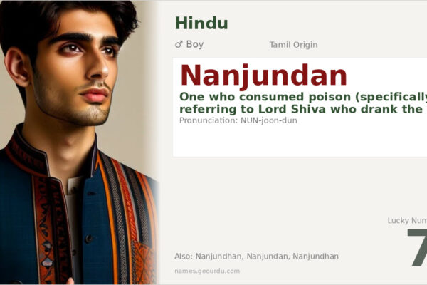 Nanjundan Name Meaning — Tamil Origin, Boy Name & Shiva Connection