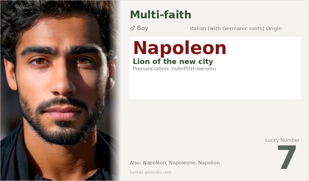 Napoleon Name Meaning and Details