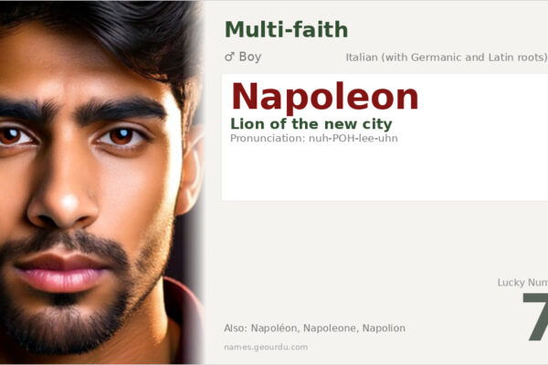 Napoleon Name Meaning — Origin, Gender & Details (2025)