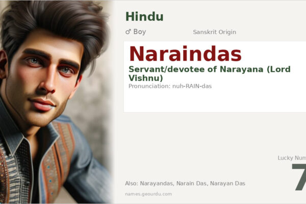 Naraindas Meaning — Sanskrit Origin, Hindu Boy Name & Details (2025)
