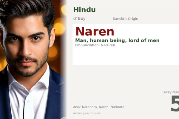 Naren Name Meaning — Sanskrit Origin, Boy Name & Details (2025)