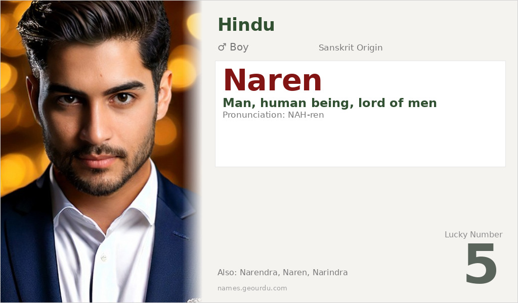 Naren Name Meaning and Details