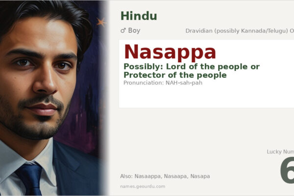 Nasappa Meaning — Origin, Gender & Details (2025)