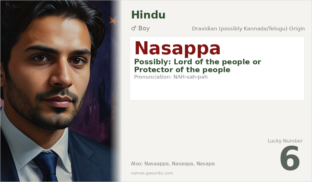 Nasappa Name Meaning and Details