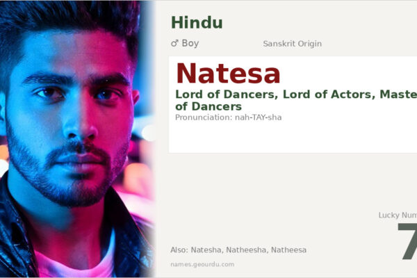 Natesa Name Meaning — Sanskrit Origin, Hindu Boy Name & Details (2025)