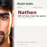 Nathen Name Meaning and Details