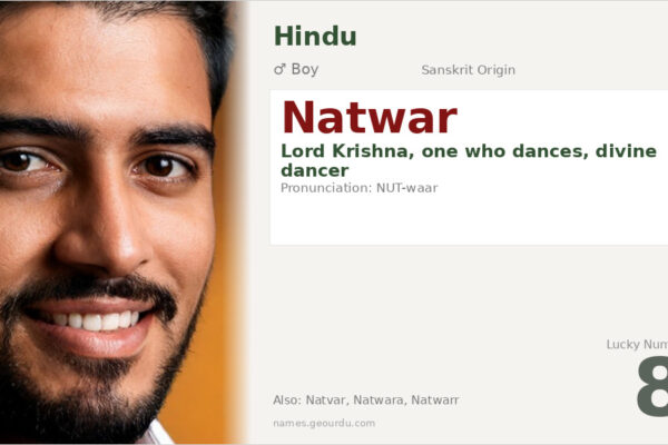 Natwar Name Meaning — Sanskrit Origin, Lord Krishna & Details (2025)