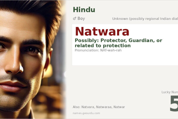 Natwara Name Meaning — Origin, Gender & Details (2025)