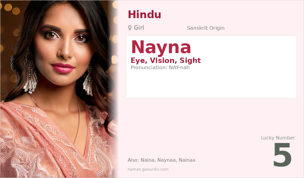 Nayna Name Meaning and Details