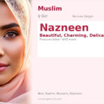 Nazneen Name Meaning and Details