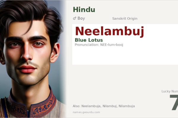 Neelambuj Meaning — Blue Lotus, Origin & Details (2025)