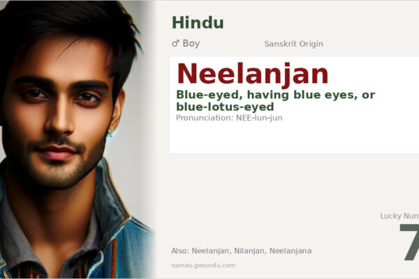 Neelanjan Name Meaning — Sanskrit Origin, Boy Name & Details (2025)