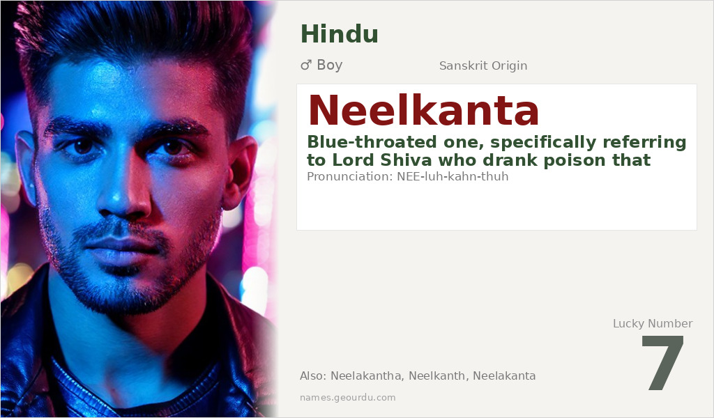 Neelkanta Name Meaning and Details