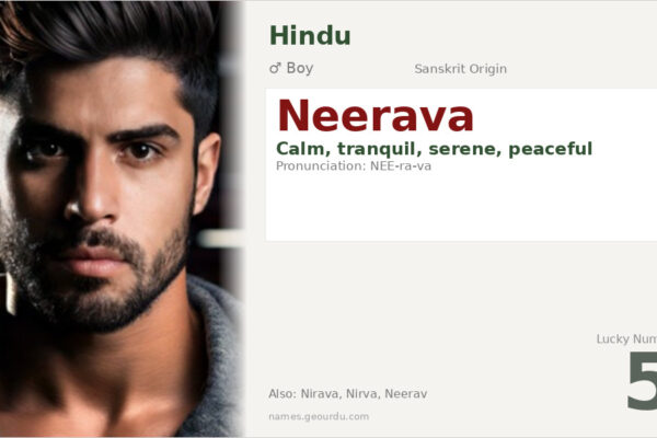 Neerava Name Meaning — Origin, Gender & Details (2025)