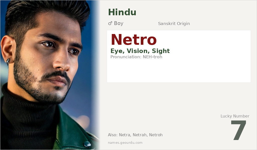 Netro Name Meaning and Details