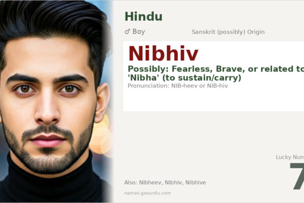 Nibhiv Name Meaning — Origin, Gender & Details (2025)