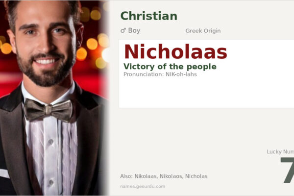 Nicholaas Name Meaning — Greek Origin, Boy Name & History (2025)