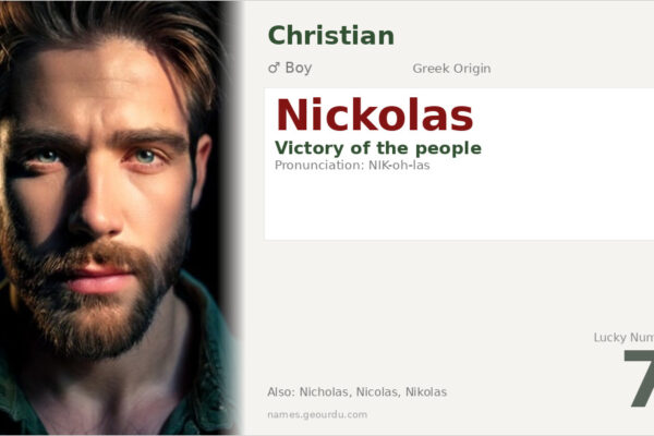 Nickolas Meaning — Greek Origin, Boy Name & History (2025)
