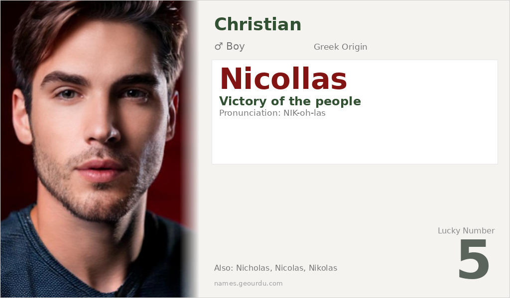 Nicollas Name Meaning and Details
