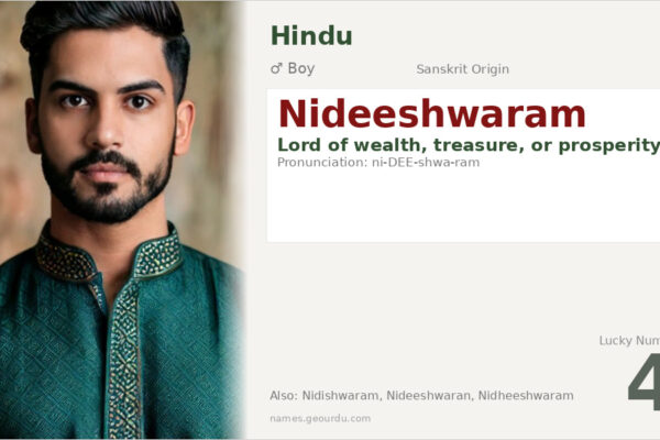 Nideeshwaram Meaning — Sanskrit Origin, Boy Name & Details (2025)