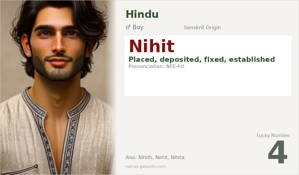 Nihit Name Meaning and Details