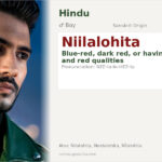 Niilalohita Name Meaning and Details