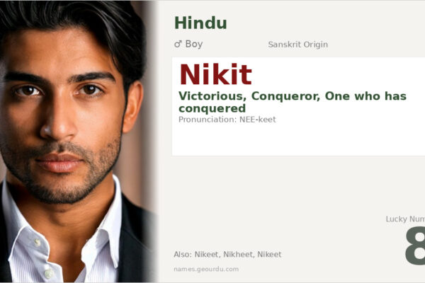 Nikit Name Meaning — Sanskrit Origin, Boy Name & Details (2025)