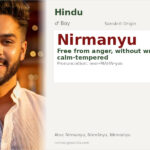 Nirmanyu Name Meaning and Details