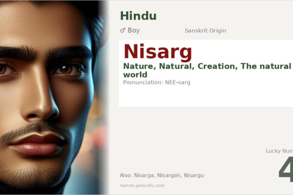 Nisarg Name Meaning — Sanskrit Origin, Boy Hindu Name & Details (2025)