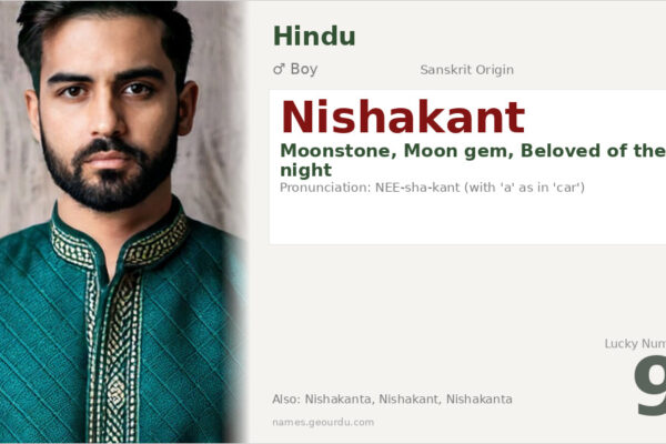 Nishakant Name Meaning — Sanskrit Origin, Boy Name & Details (2025)