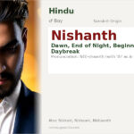 Nishanth Name Meaning and Details