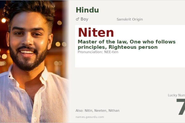 Niten Name Meaning — Sanskrit Origin, Boy Hindu Name & Details (2025)