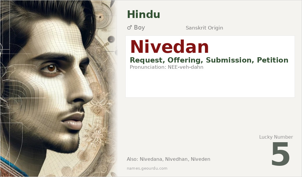 Nivedan Name Meaning and Details