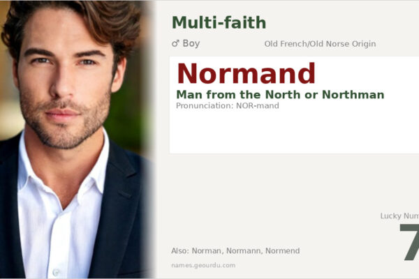 Normand Name Meaning — Norse-French Origin, Boy Name & History (2025)