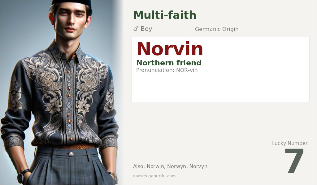 Norvin Name Meaning and Details