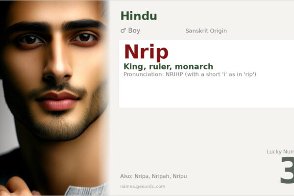 Nrip Meaning — Sanskrit Origin, Boy Name & Royal Significance (2025)