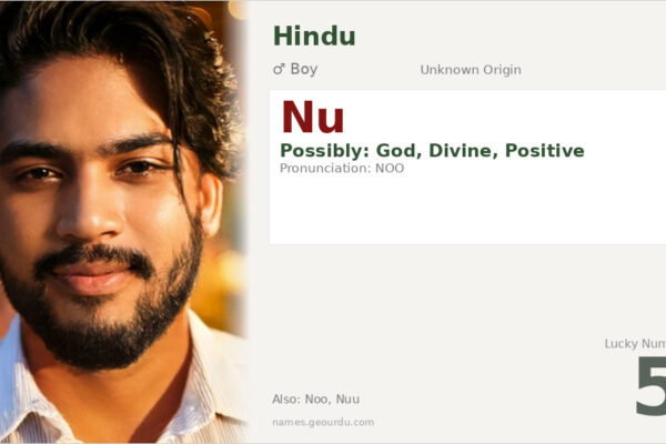 Nu Name Meaning — Origin, Gender & Details (2025)