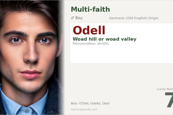 Odell Name Meaning — Origin, Gender & Details (2025)