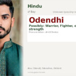 Odendhi Name Meaning and Details