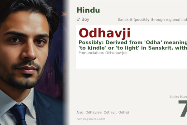 Odhavji Name Meaning — Origin, Gender & Details (2025)