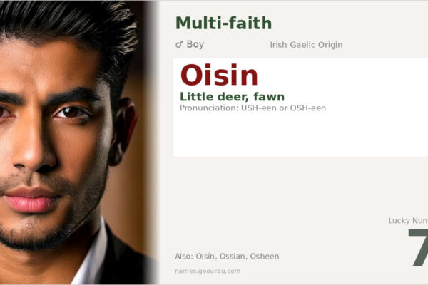 Oisin Name Meaning — Irish Origin, Mythology & Details (2025)