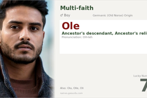 Ole Name Meaning — Norse Origin, Boy Name & History (2025)
