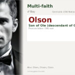 Olson Name Meaning and Details