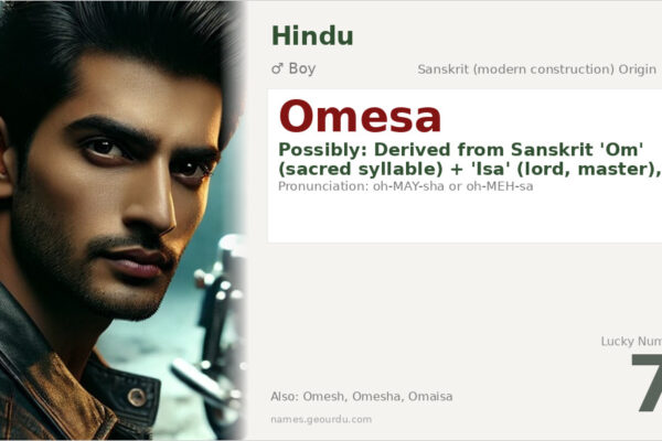 Omesa Name Meaning — Hindu Boy Name Origin & Details (2025)