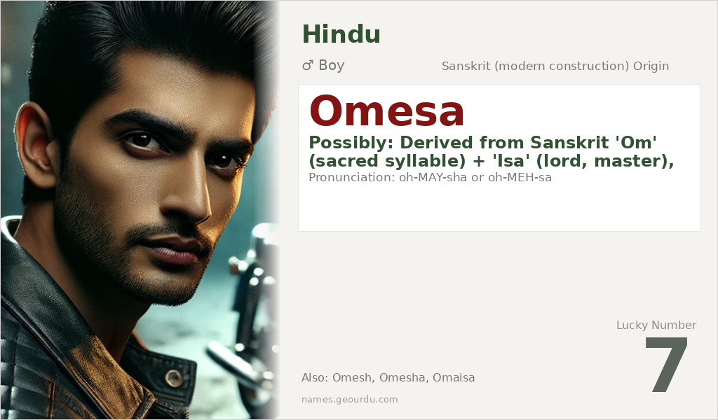 Omesa Name Meaning and Details