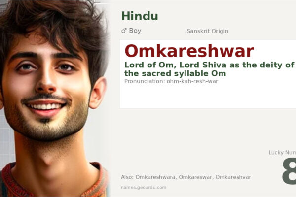 Omkareshwar Meaning — Sanskrit Origin, Boy Name & Details (2025)