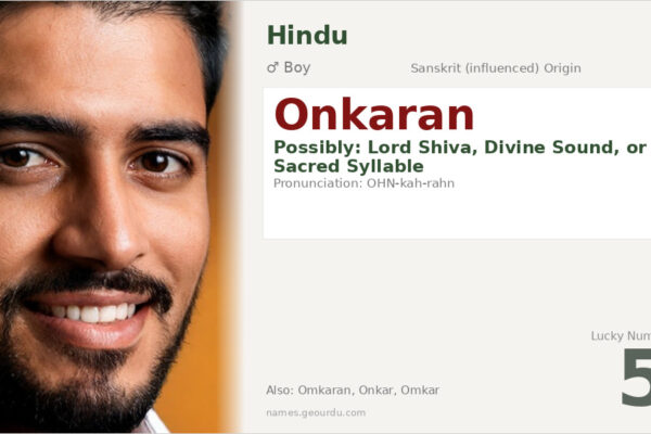 Onkaran Name Meaning — Origin, Gender & Details (2025)