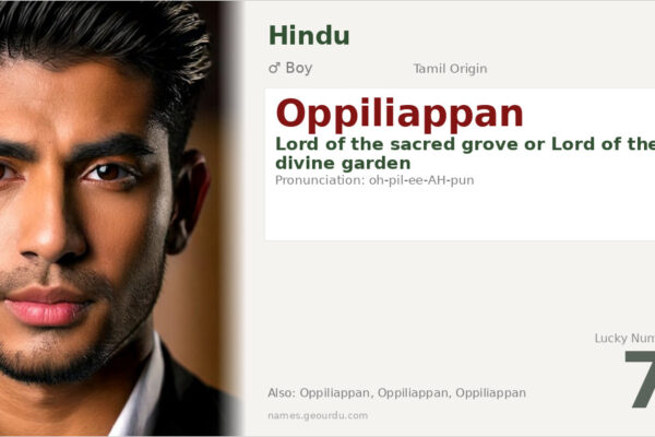 Oppiliappan Meaning — Tamil Origin, Deity Name & Significance (2025)